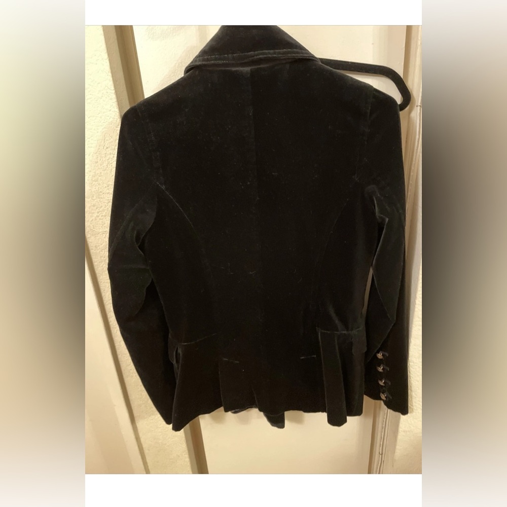 vince. velvet blazer jacket sz 6 - Picture 4 of 5